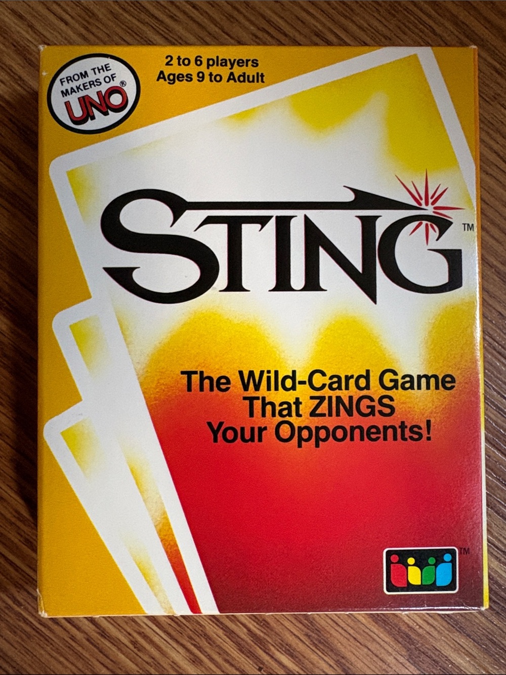 Sting Wild-Card Game - Yellow, Red, White, Black